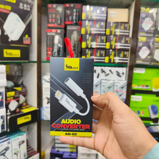 SM GOLD iPhone Warking Earphone Jack