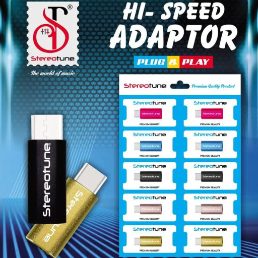 Stereo Tune Back V8 To Type c Tukdi