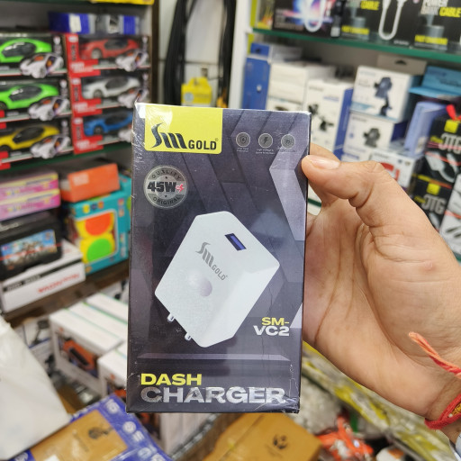 Sm Gold VC2 45W Type c Fast Mobile Charger (1Y Warranty )