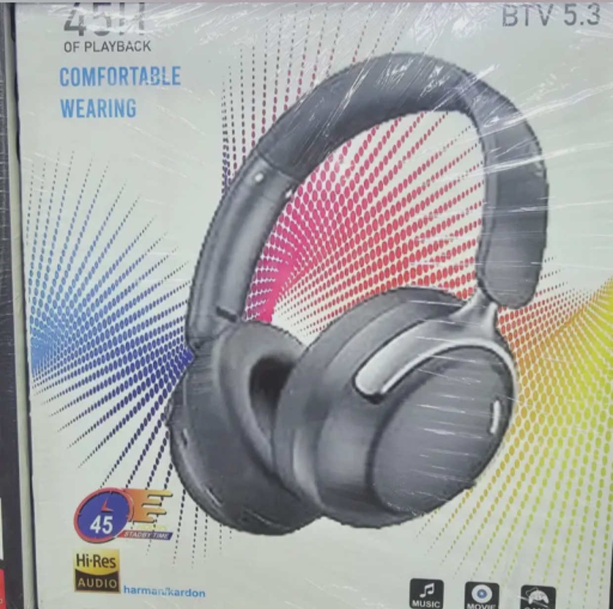 BT V5.3 Wireless Bluetooth Headphone ASK