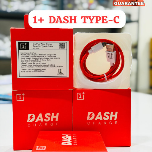 DASH Usb To Type c Cable With Box Packing 1 Year Warranty