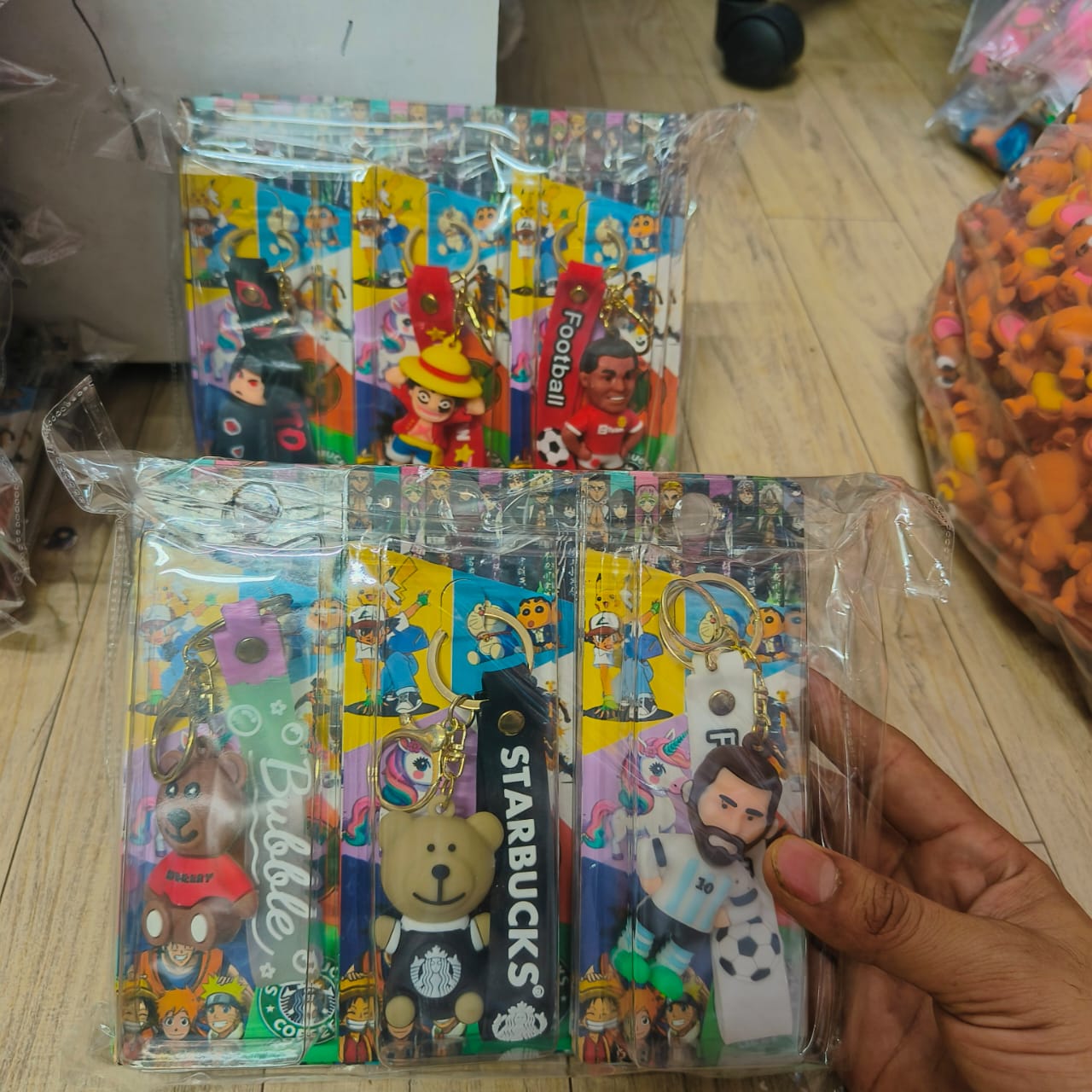 Designer Character Keychain Set | Cartoon 20 Desain Mix