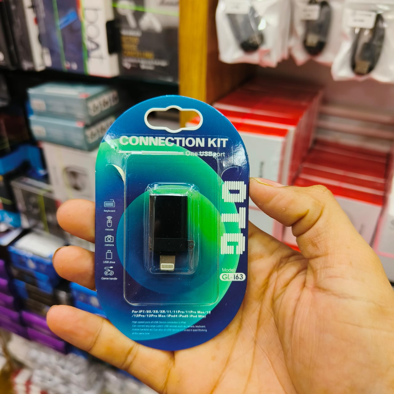 iPhone Warking Otg Cable