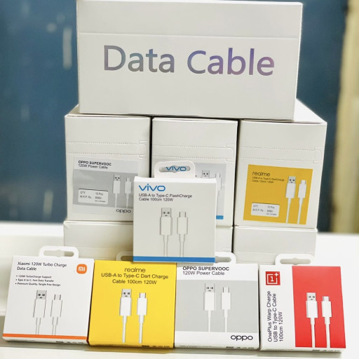 Mix 120W Type c High Quality Data Cable 100CM 1 Year Warranty