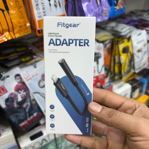 Fitger FG103 3.5MM To Iphone Warking Earphone Jack