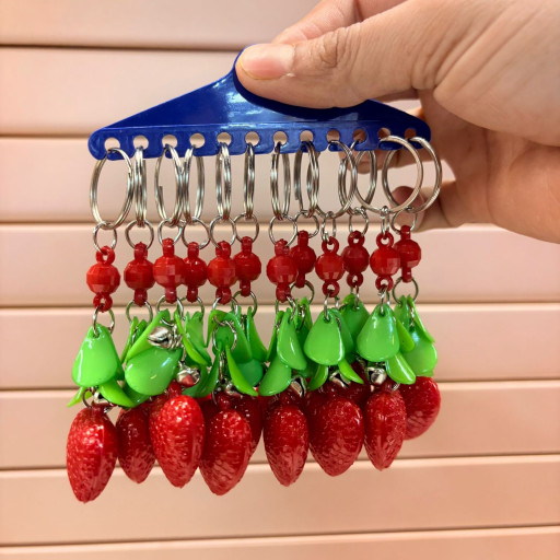 Strawberry / Fruit Keychain