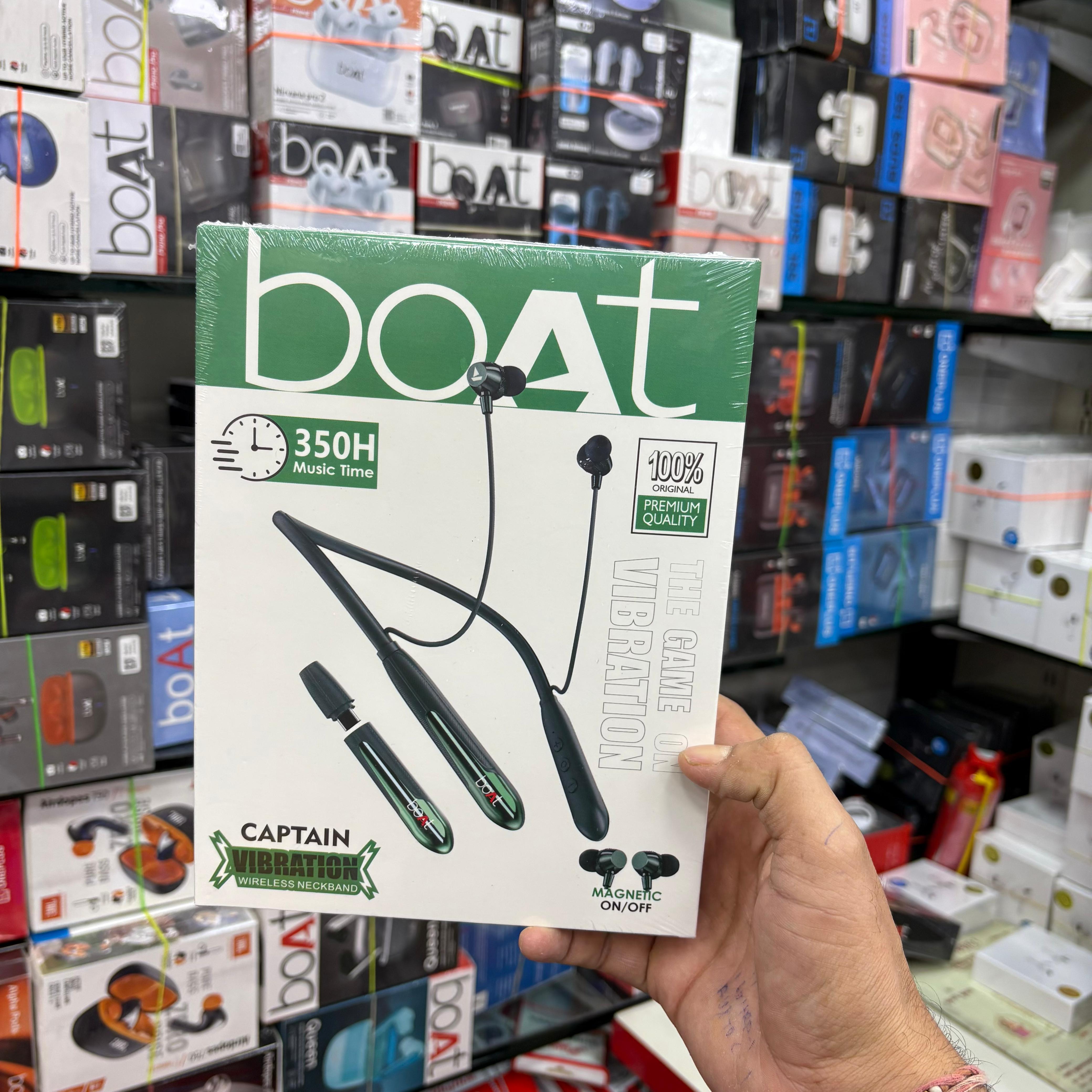 Boat 350H Megnetic Dual Battery Neckband
