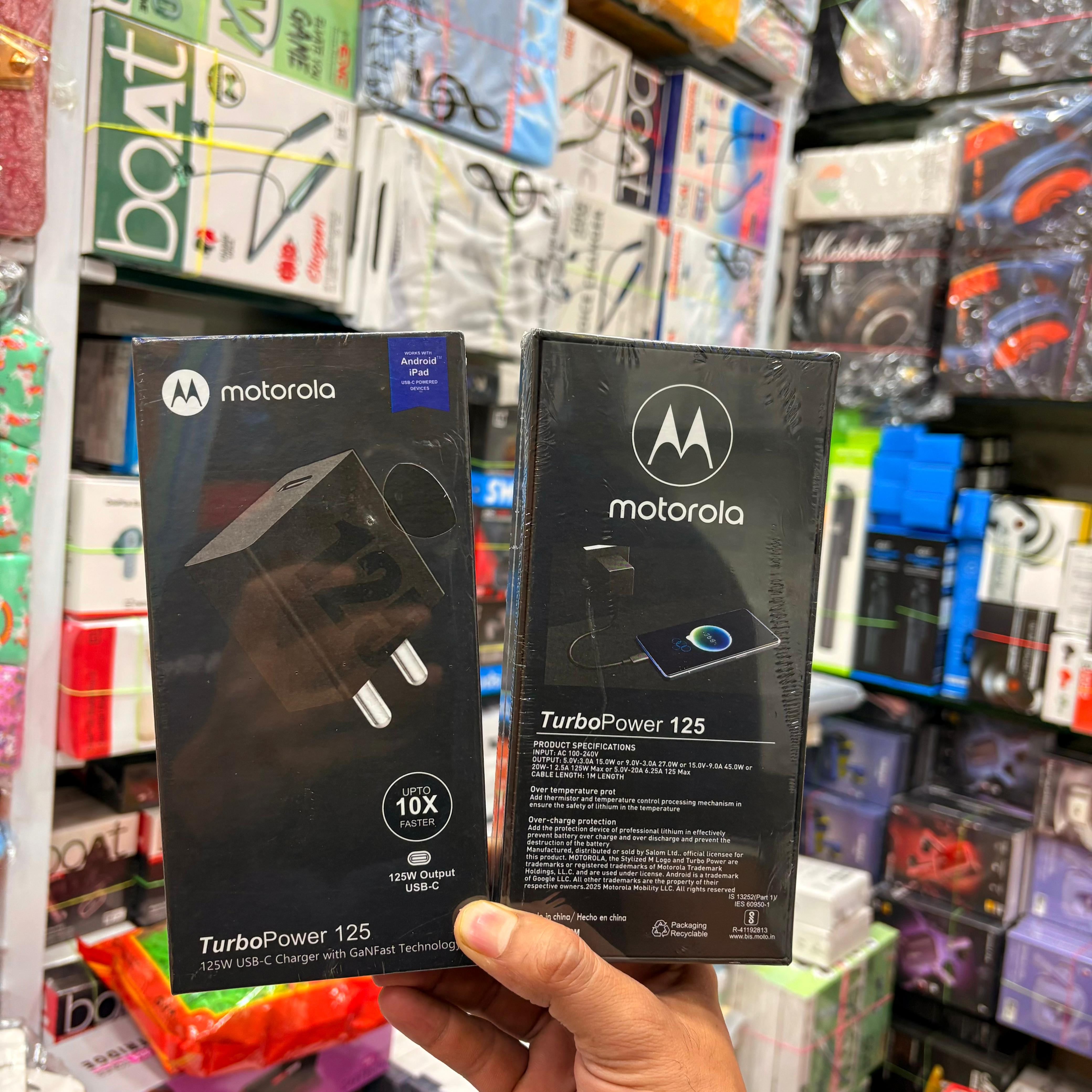 Motorola 125W Rea Qulity Mrk Og charger