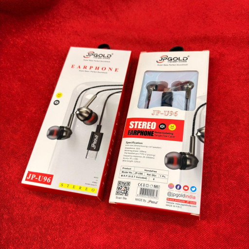 JP GOLD JP-U96 Type-C Stereo Earphone