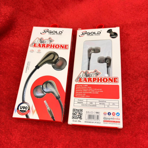 JP GOLD U90 3.5MM Champ Music Earphone