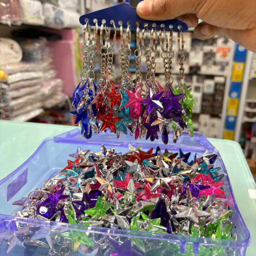 ⭐ Crystal Star Keychain