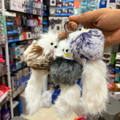 Fancy Fur Doll Keychain C12