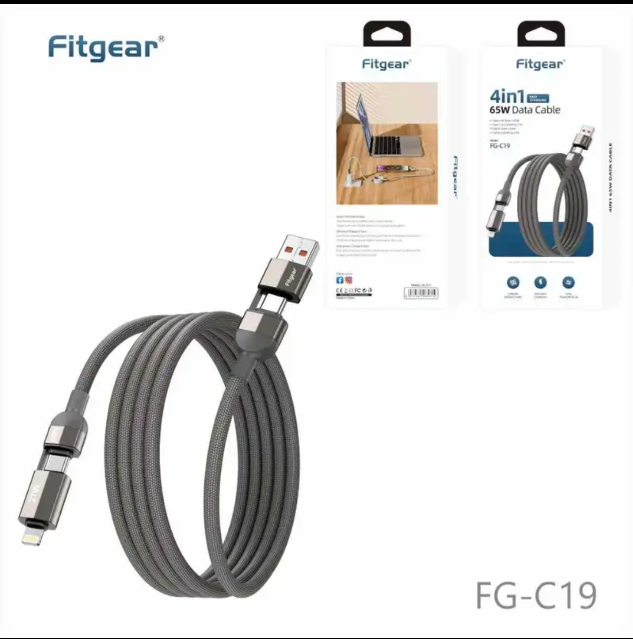 Fitger FG19 4IN1 Supar Fast Cable