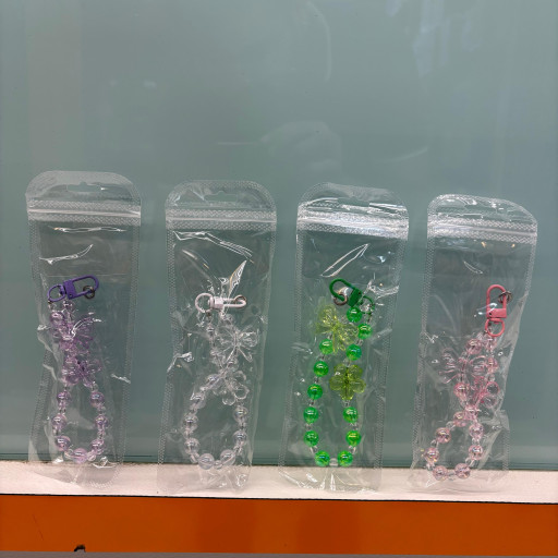 Butterfly Beads Hanging Keychain 🦋🔑Sems