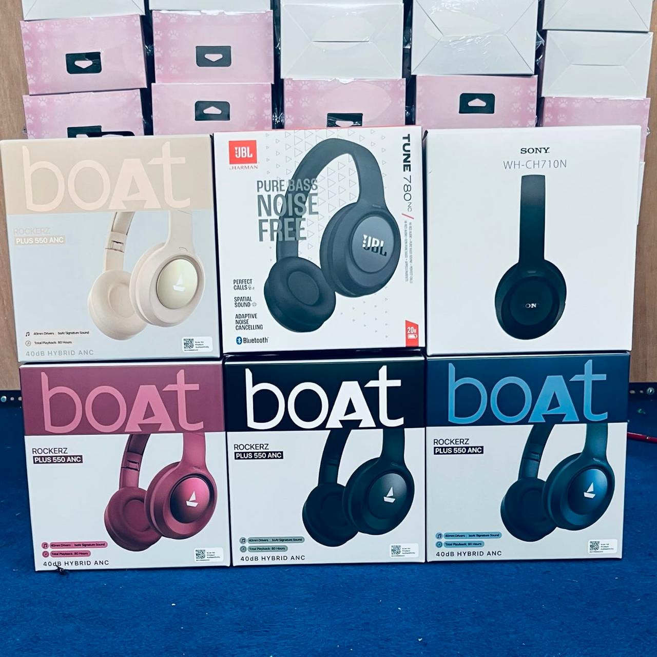 Boat 550 And Mix Modal Wireless Bluetooth Headphone