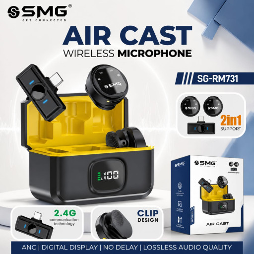 SMG RM731 AIRCAST Caller Mic HIGH QTY