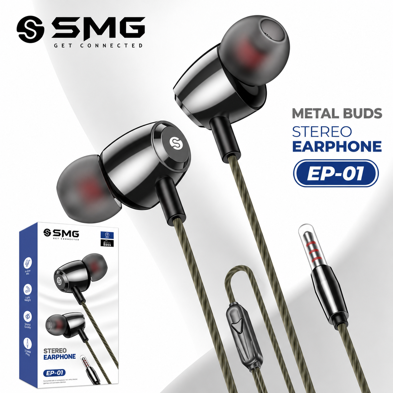 SMG EP01 Champ Megnetic Earphone