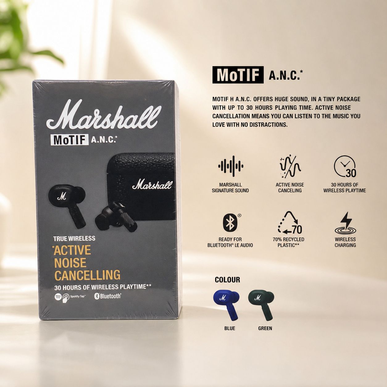 MARSHALL MOTIF ANC Ear Buds