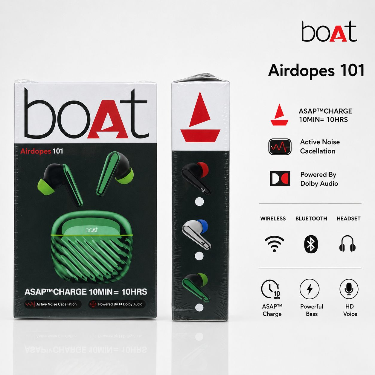 BoAt Airdops 101 Ear Buds