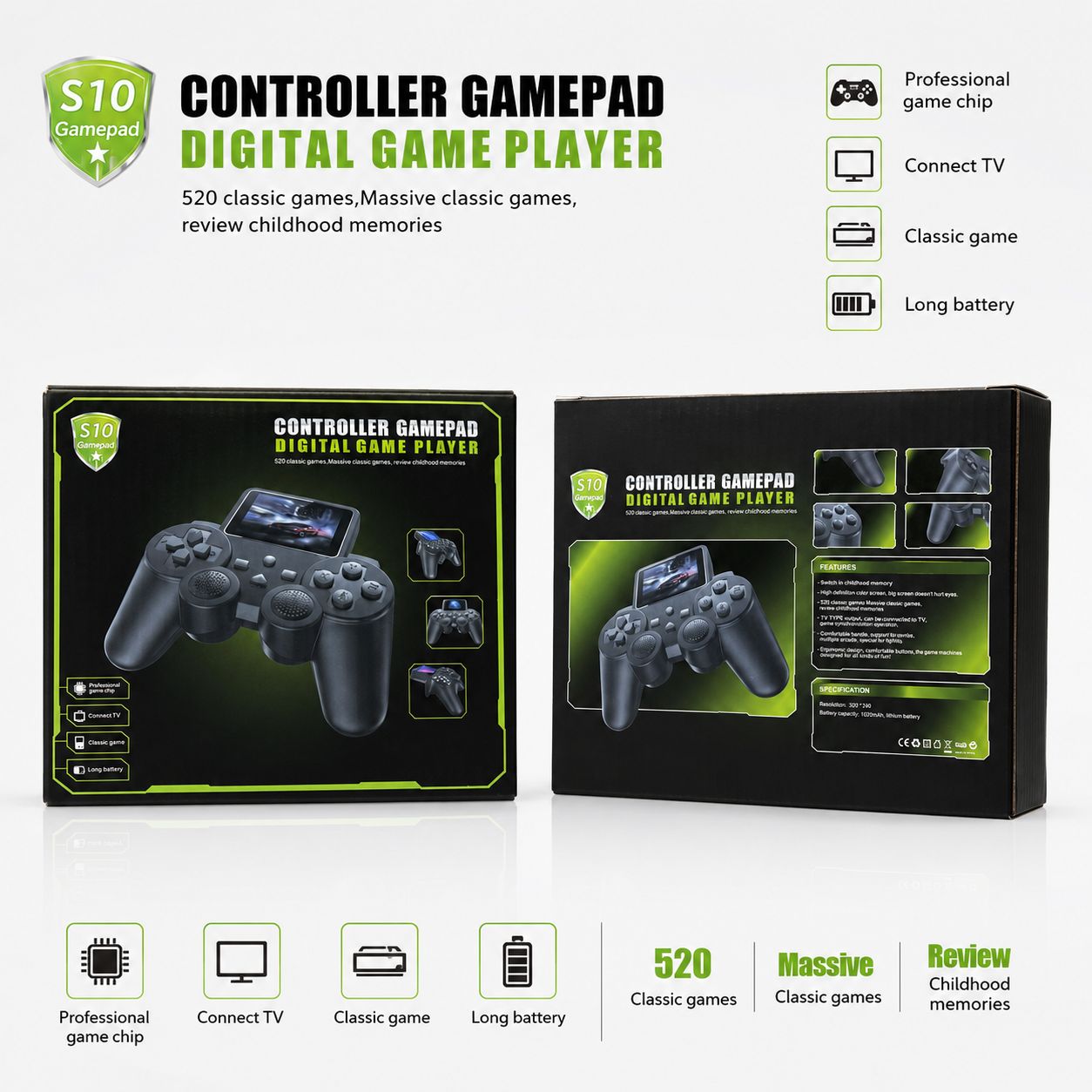 CONTROLLER Gamepad Digital Game Player
