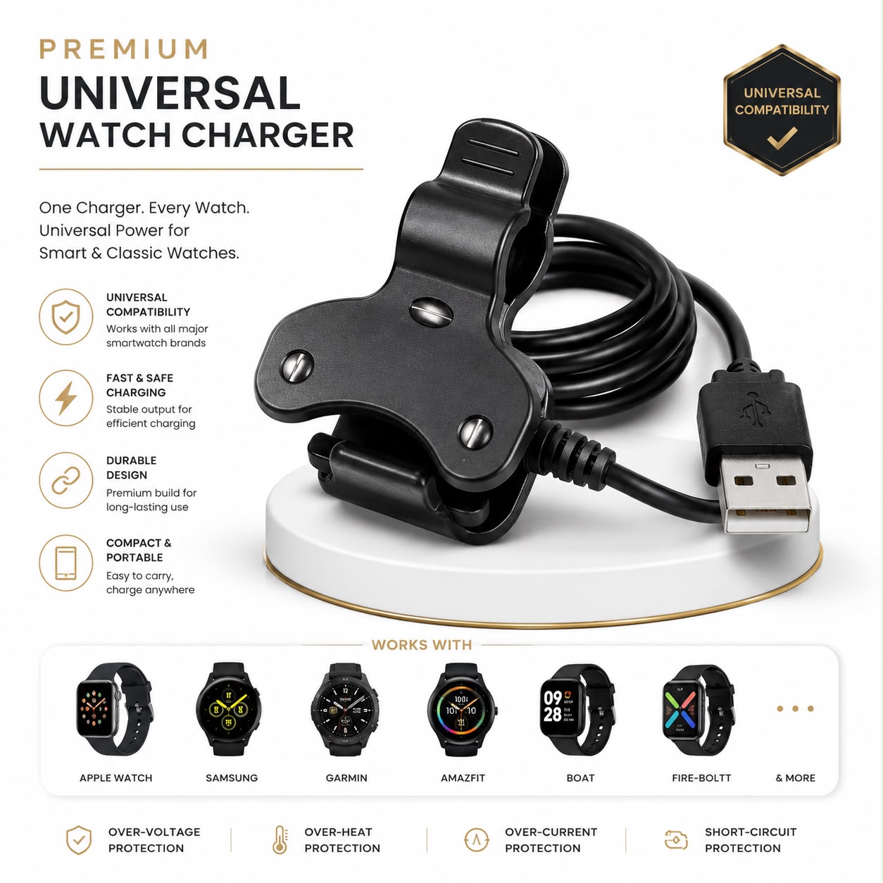 Kekda Smart Watch Cable