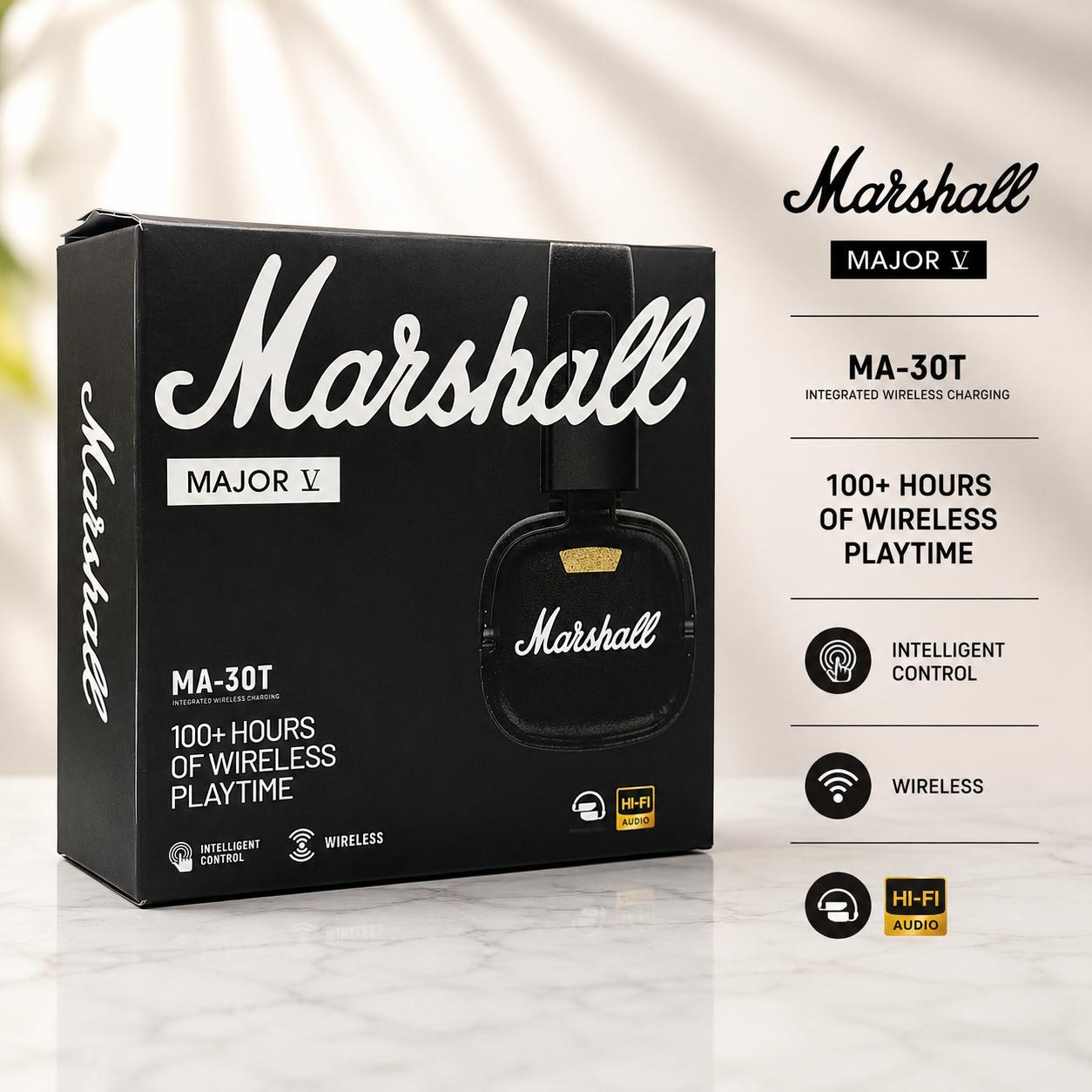 Marshall Mejar V Big Wireless Headphones 🎧