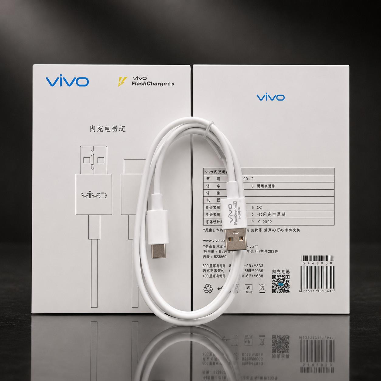 Vivo 44W Flash Type c Data Cable 1 Year Warranty