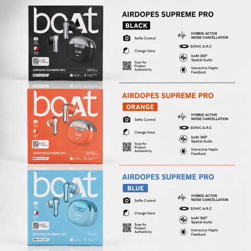 Boat SupremePro Ear Buds Big Box