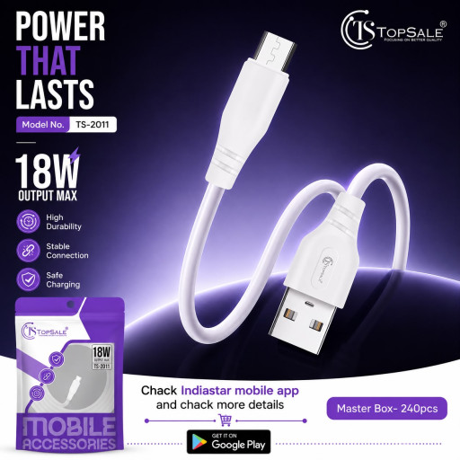 TopeSale 2011 Micro V8 18W Cable