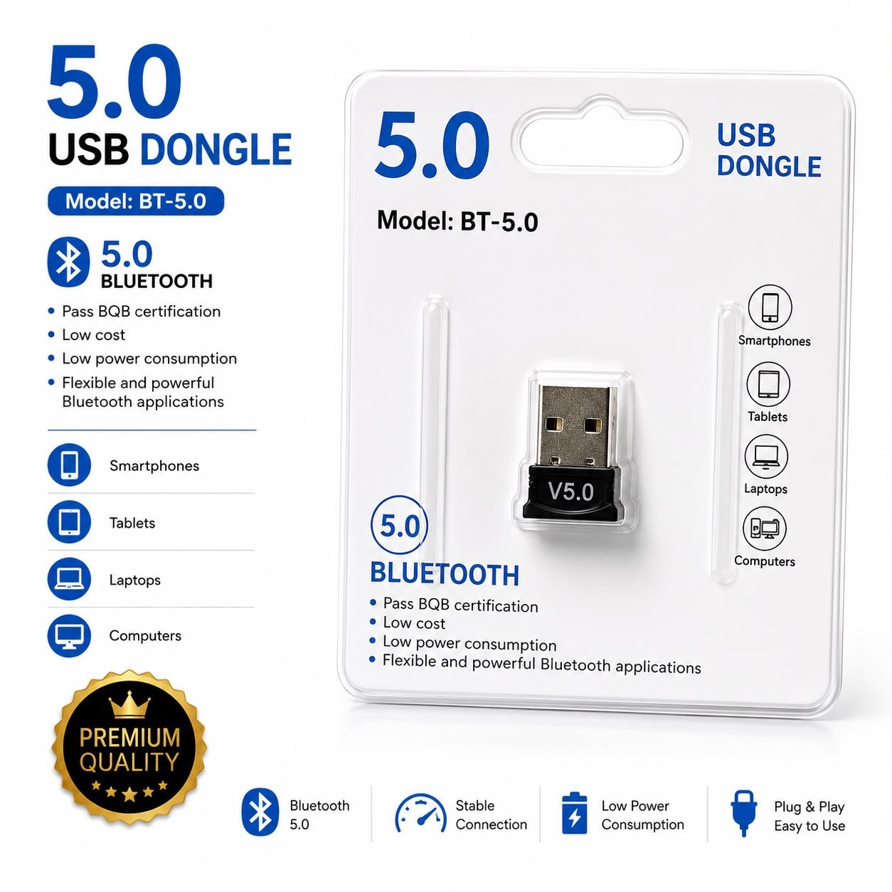 BT5 5.1 Warking USB Dongle