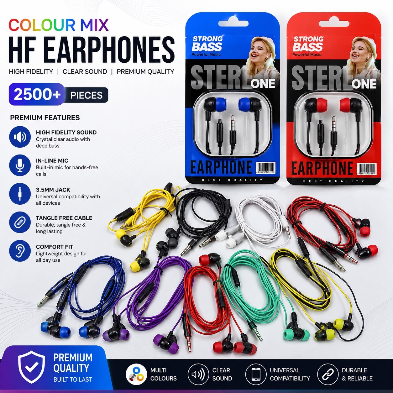 Vip Champ Earphone 2 colour