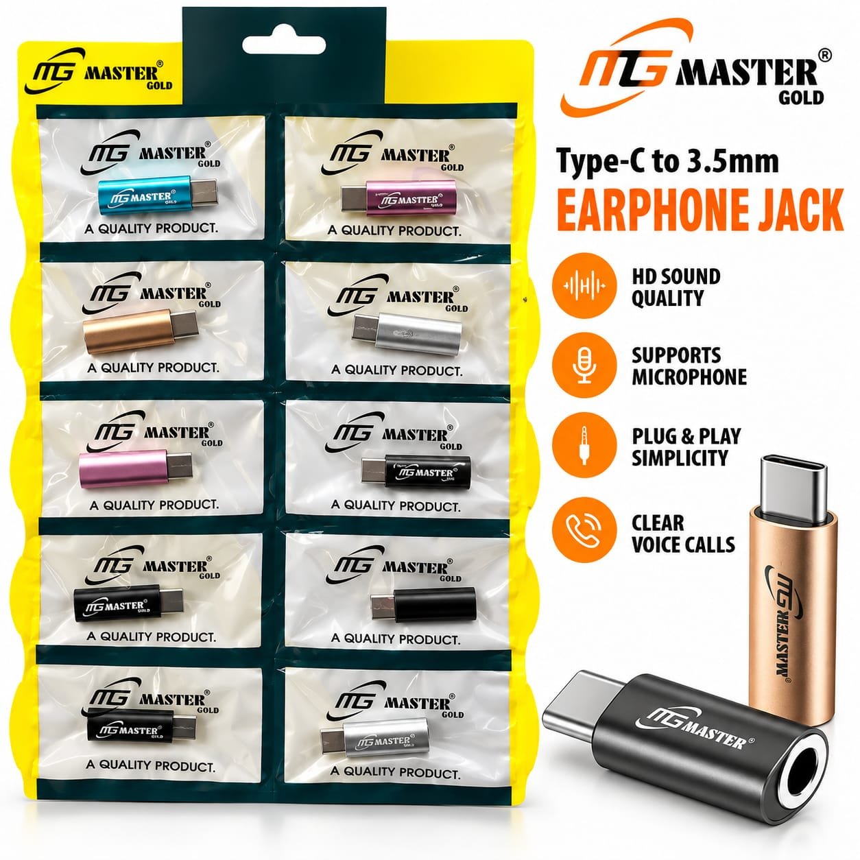 Mg Master Type c Earphone Jack