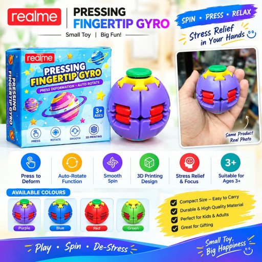 Pressing Fingertip Gyro Stress Relief Toy