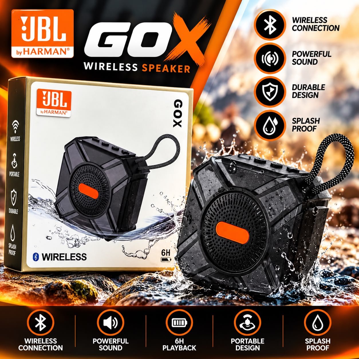 JBL GOX Wireless Speaker
