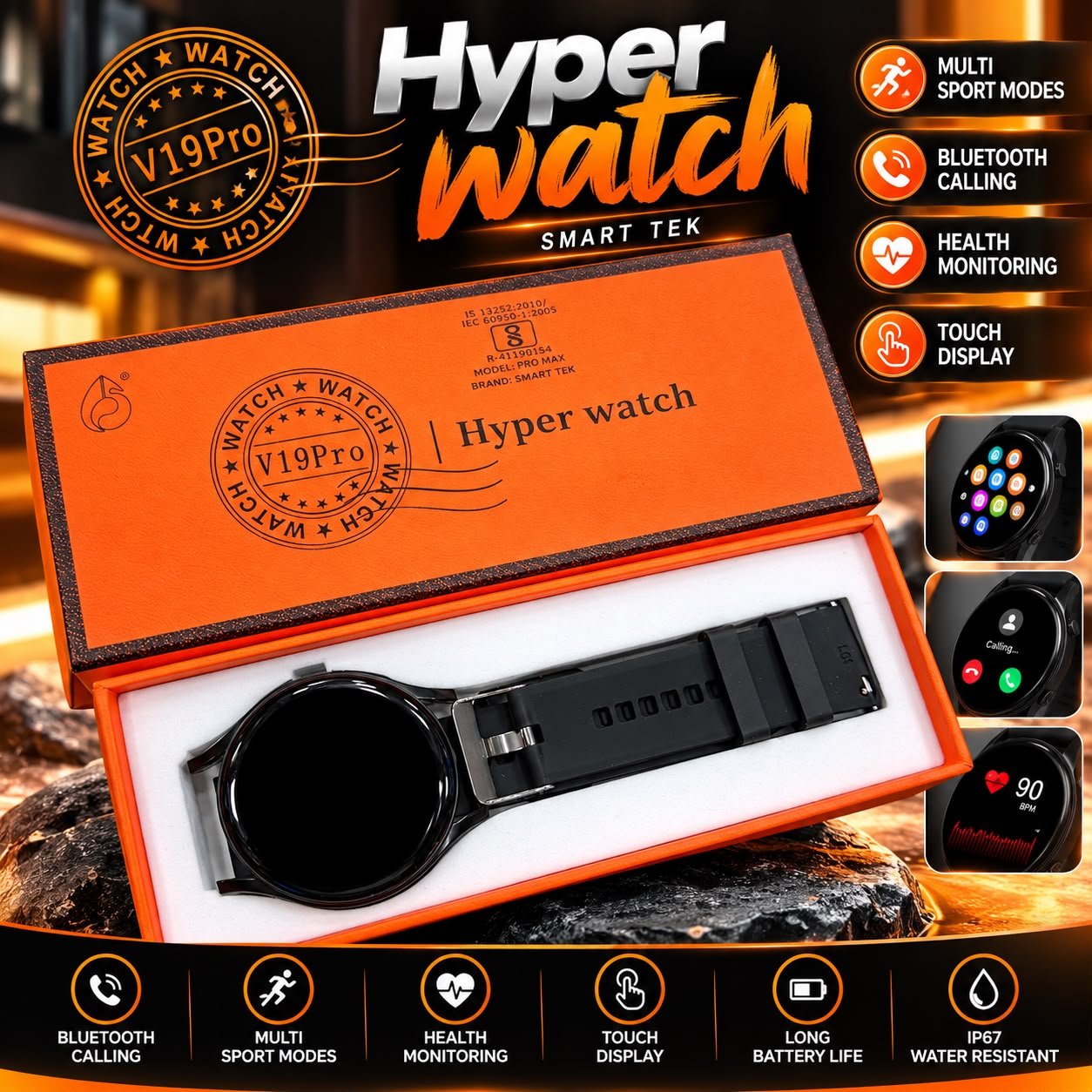Hyper Watch V19 Pro – Smart Watch