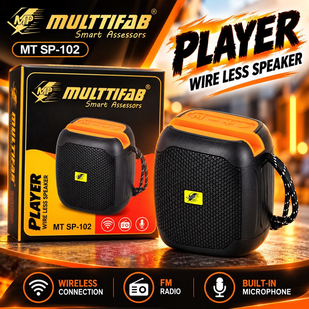 MULTIFAB MT SP-102 Wireless Speaker