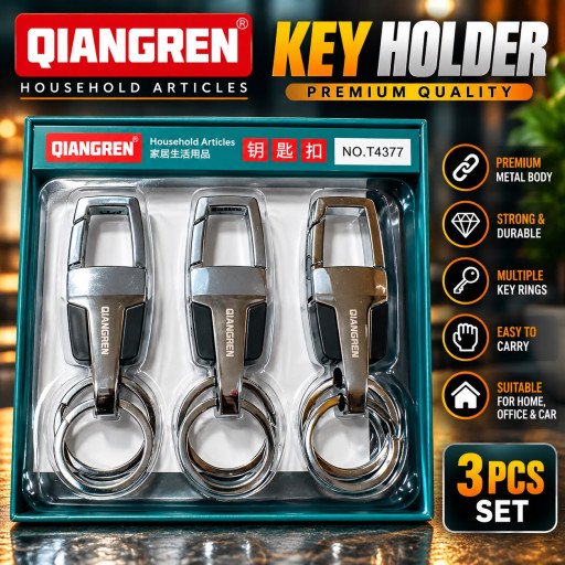 Qiangren T4377 Premium Metal Key Holder
