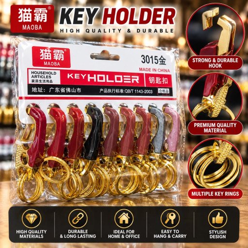 MAOBA 3015 Metal Key Holder Product Details: