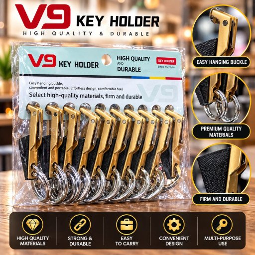 V9 Metal Key Holder