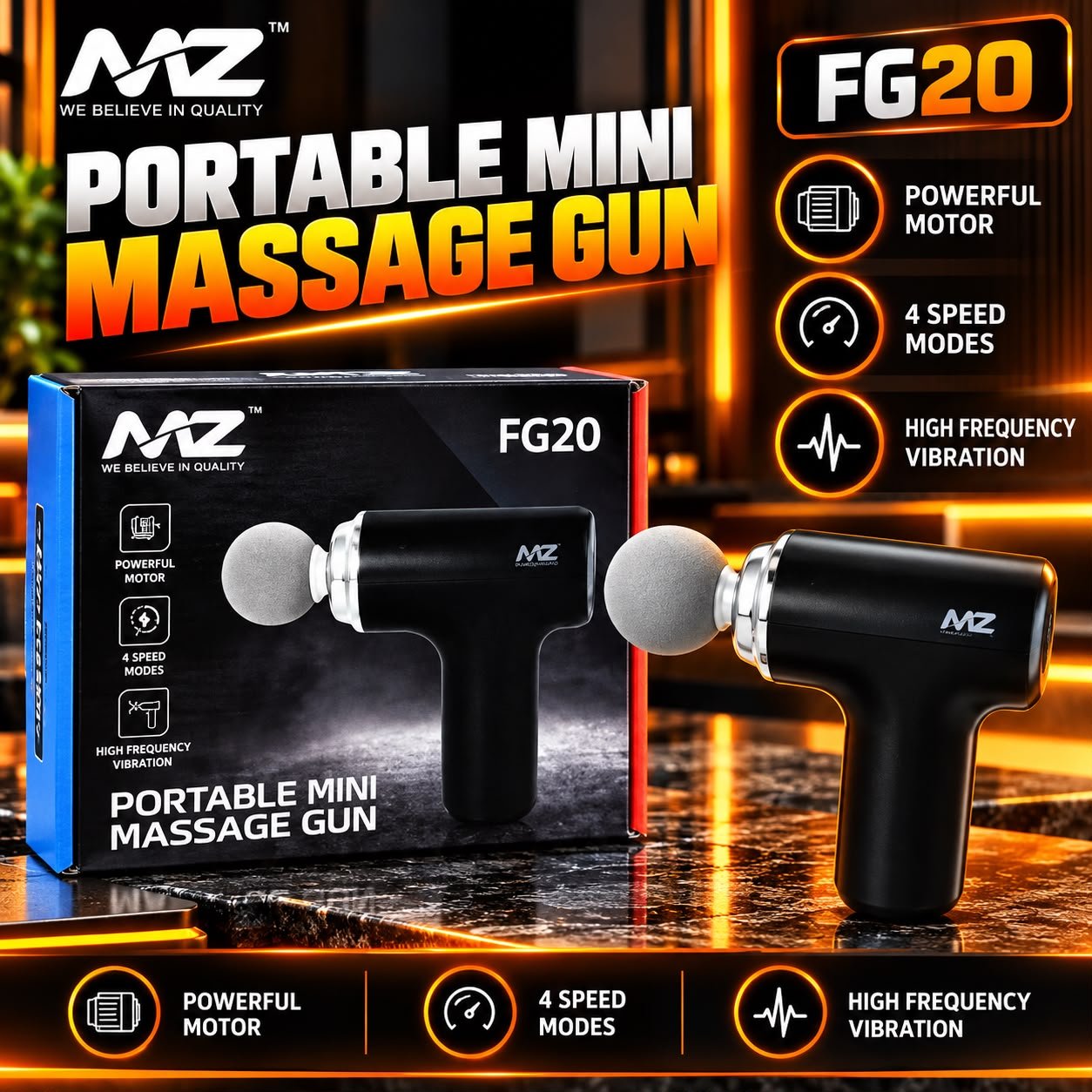 MZ FG20 Portable Mini Massage Gun
