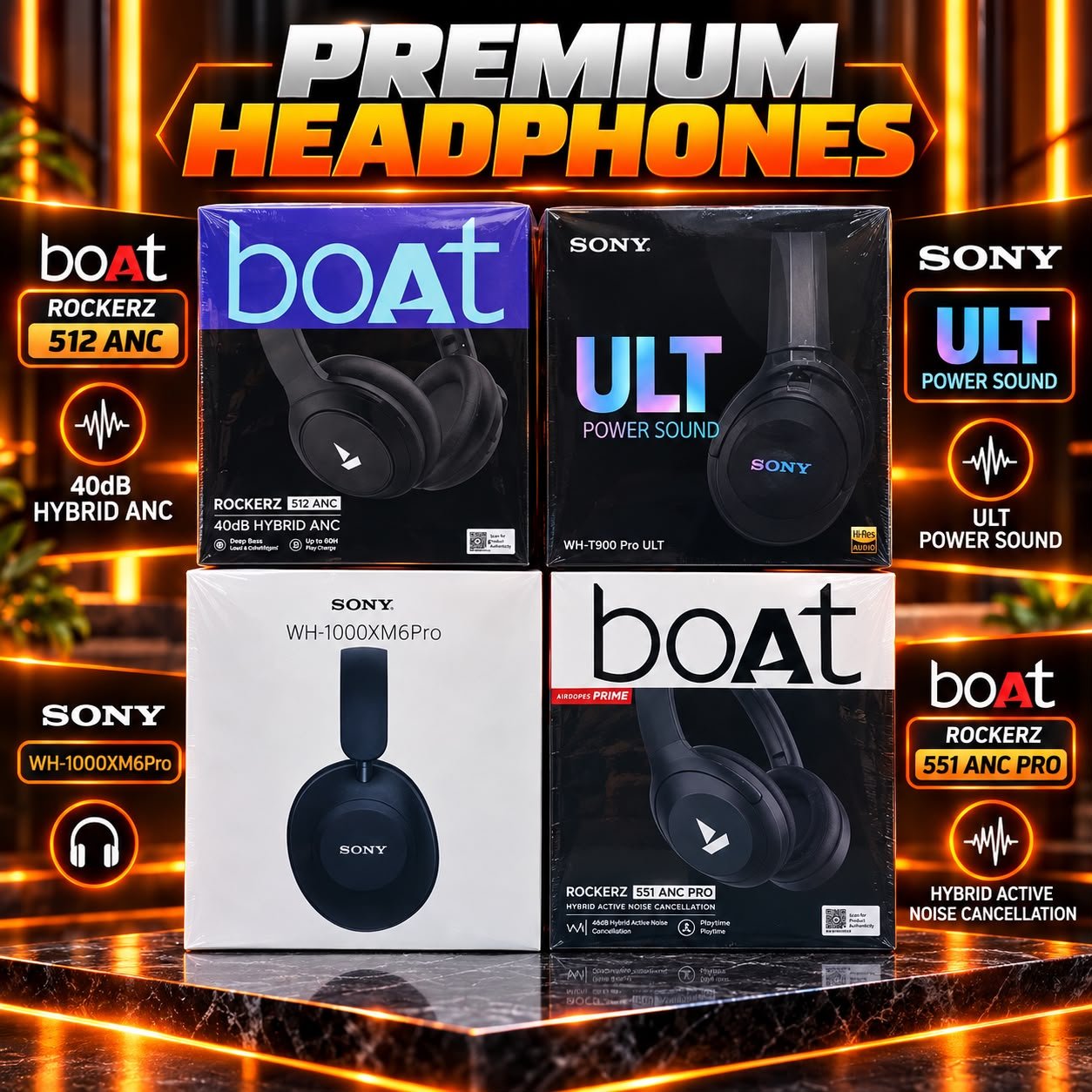 Boat Mix Rockers Wirless Bluetooth Headphones