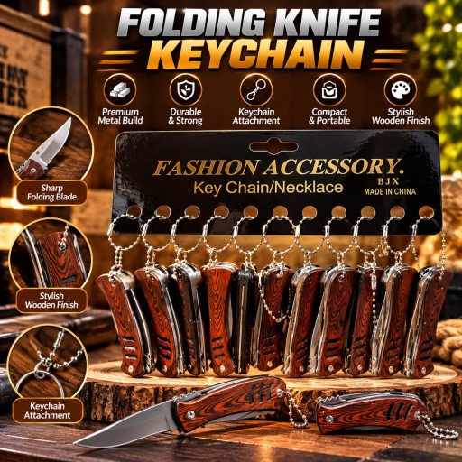 Folding Knife Keychain K18