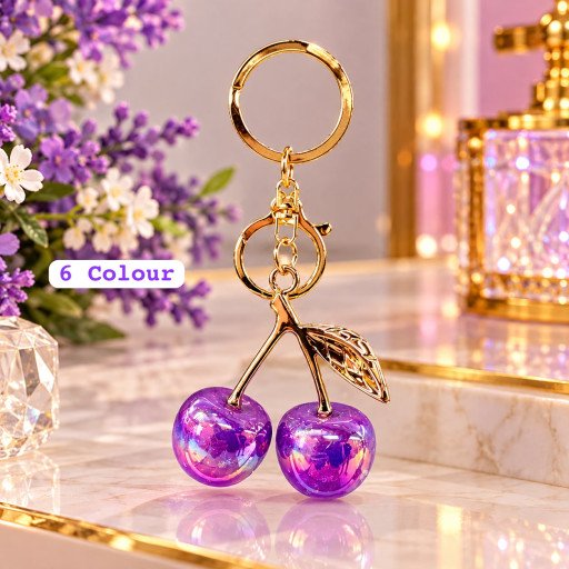 Cherry Design Keychain K23