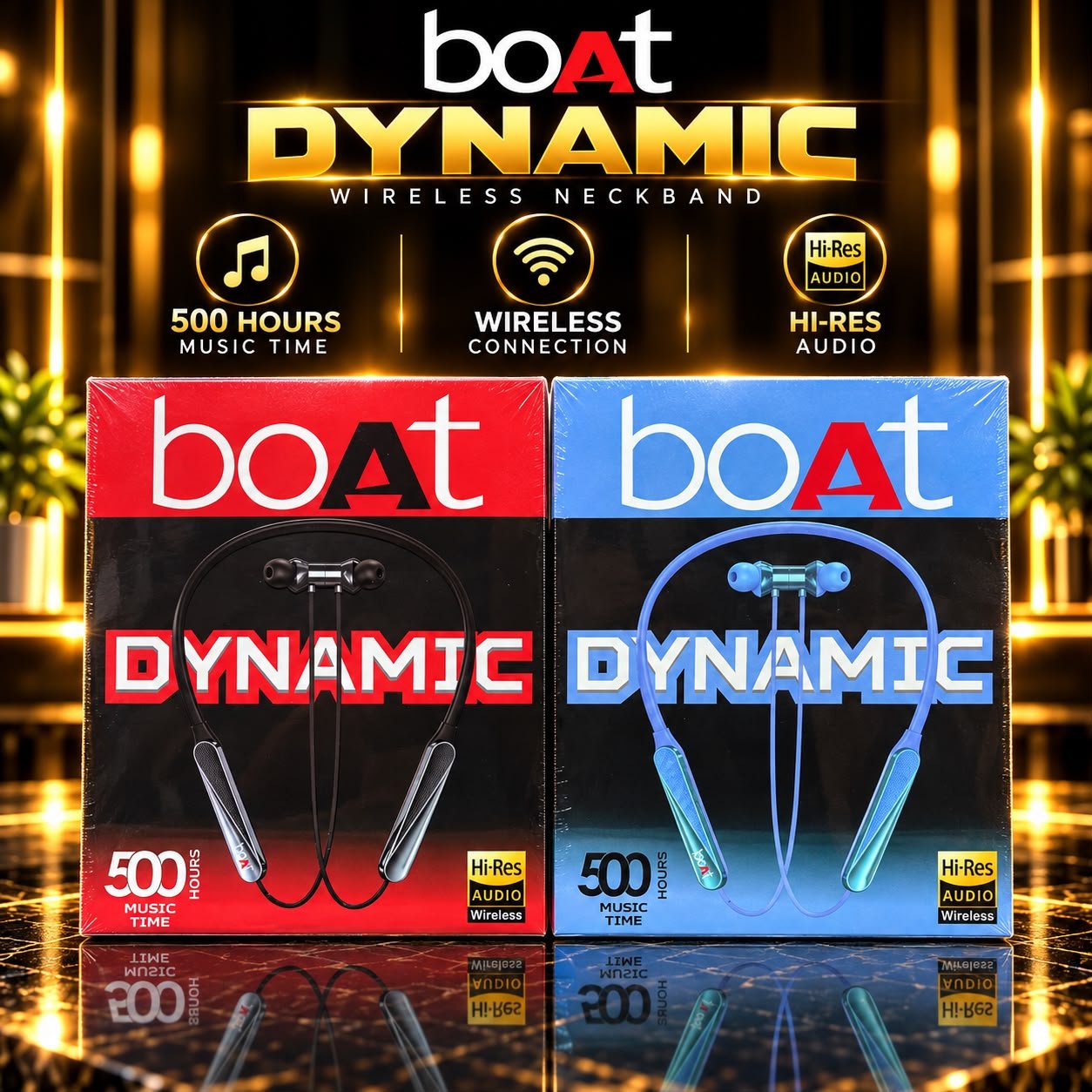 Boat Daymonic 500H Megnetic Wireless Bluetooth Neckband