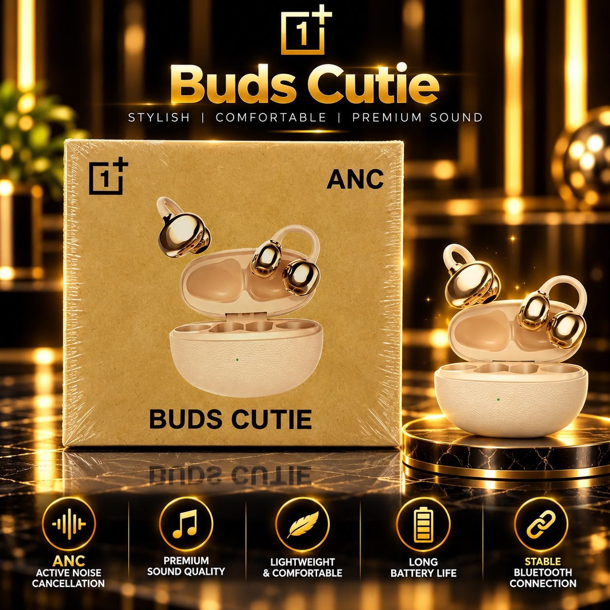 OnePlus Buds Cutie ANC Wireless Earbuds