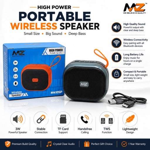 Mz M410 Wirleess Bluetooth Speaker