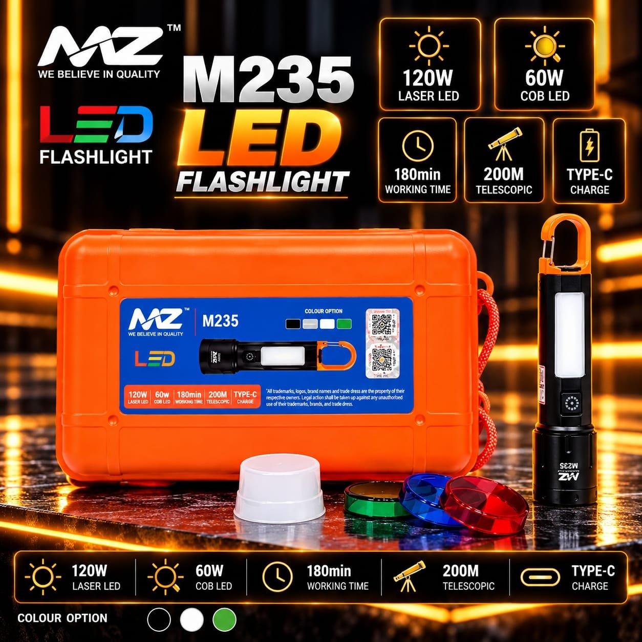 MZ M235 Led Torch