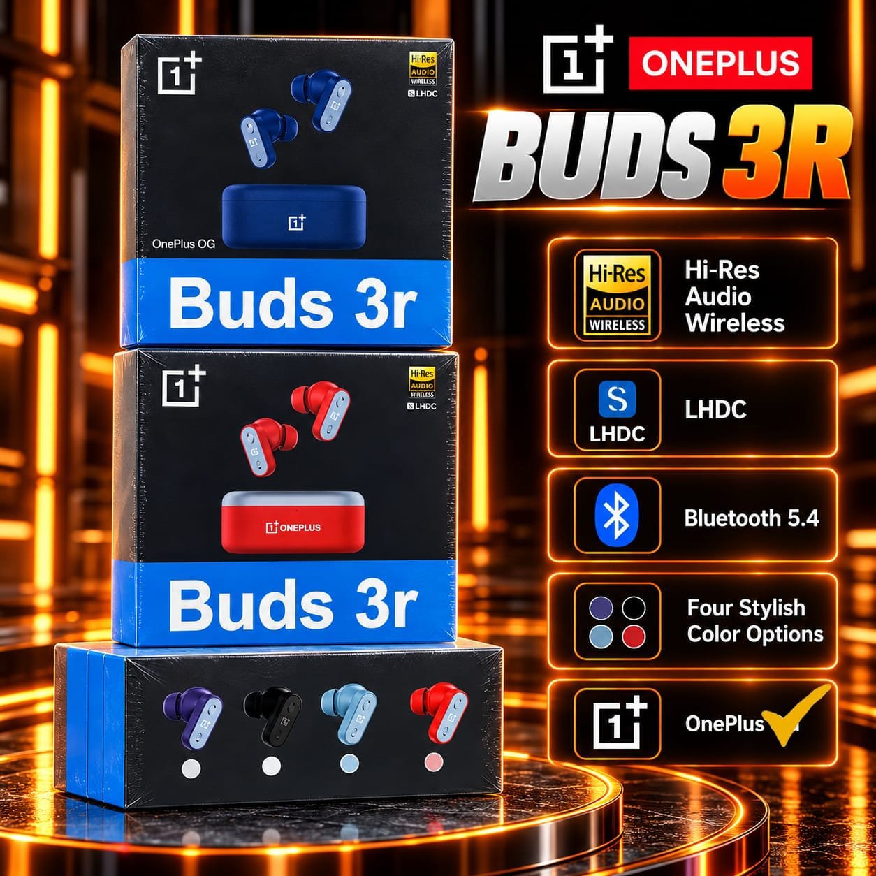 One Plus Buds 3R Ear Buds Hard Packing