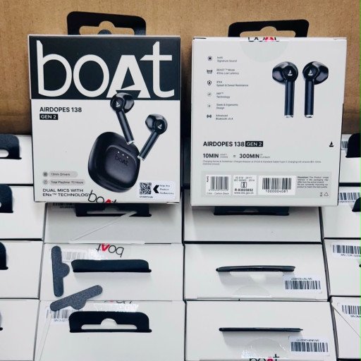 boAt Airdopes 138 Gen 2 TWS Earbuds Care Type Qty Sure